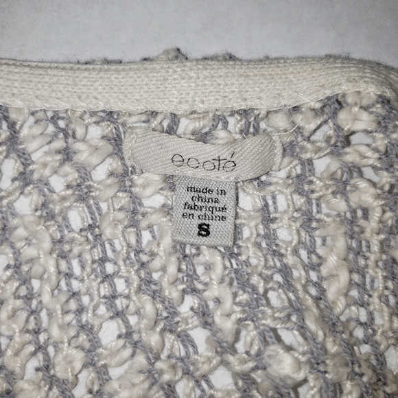 Urban Outfitters Ecoté Open Knit Cropped Sweater - Picture 3 of 4